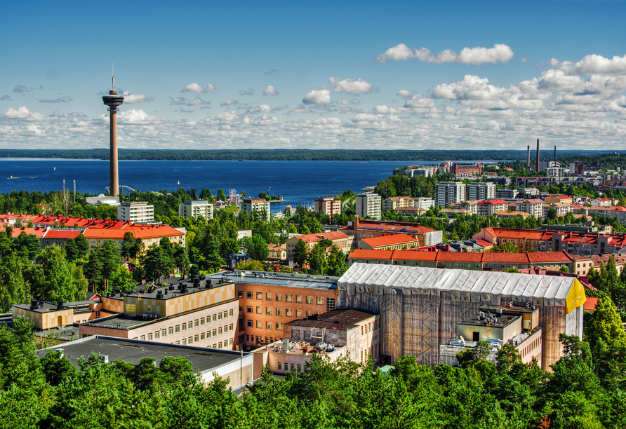 Tampere ist eine der letzten Stationen Ihrer beeindruckenden Skandinavien-Rundreise.