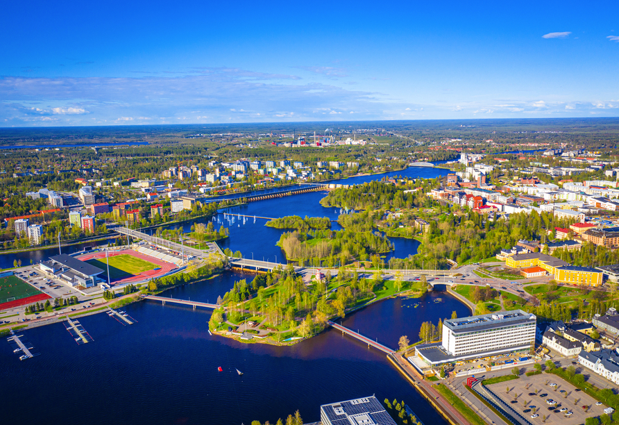 Die Stadt Oulu birgt unverzichtbare Sehenswürdigkeiten.