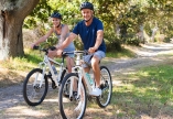 Unternehmen Sie ausgiebige Fahrradtouren in und um Oldenburg.