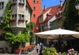 Auch Meersburg weiß mit mittelalterlichen Straßen zu begeistern.