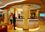 Die Lobby des Hotels