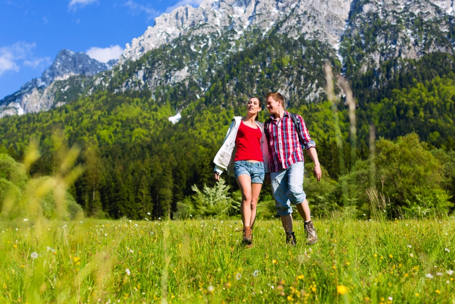 Zum Wandern ist das Salzburger Land hervorragend geeignet.