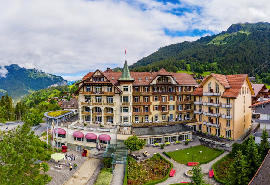 Arenas Resort Victoria-Lauberhorn, Außenansicht