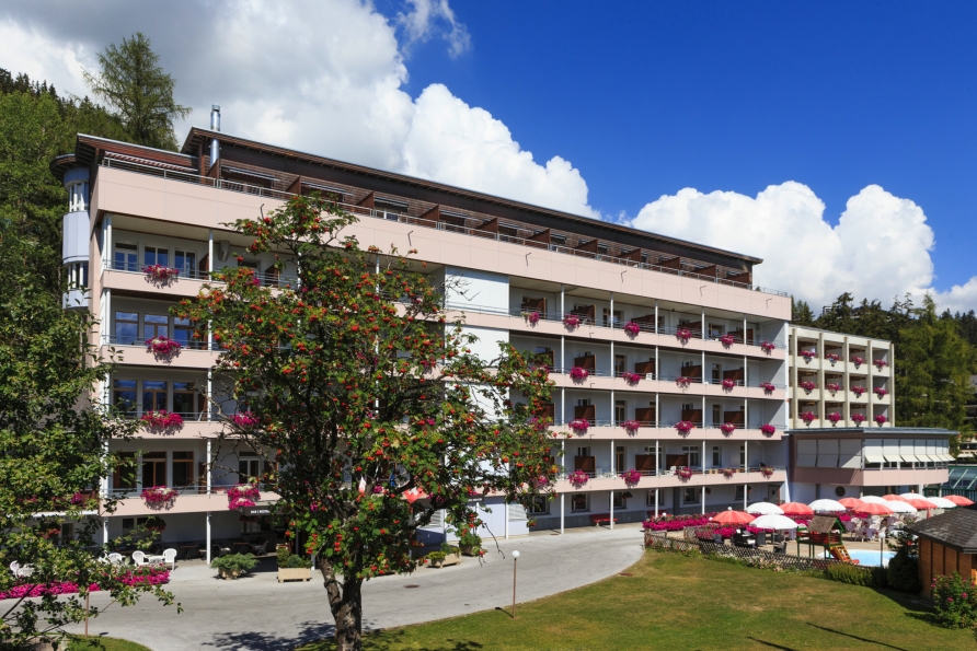 Hotel Faern Crans-Montana, Schweiz, Außenansicht
