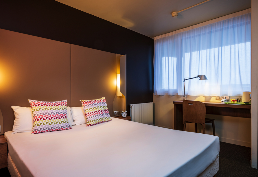 Beispiel eines Doppelzimmers im Hotel Campanile Amsterdam Zuidoost