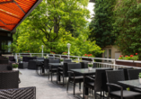 Terrasse des Leonardo Royal Hotel Baden-Baden