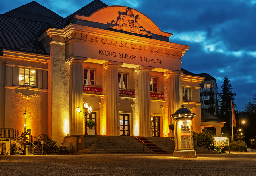Bewundern Sie das imposante König Albert Theater!