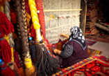Das Teppichknüpfen ist die älteste Handwerkskunst Anatoliens. 
