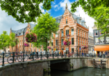 Gehen Sie auf Erkundungstour durch das schöne Amsterdam.