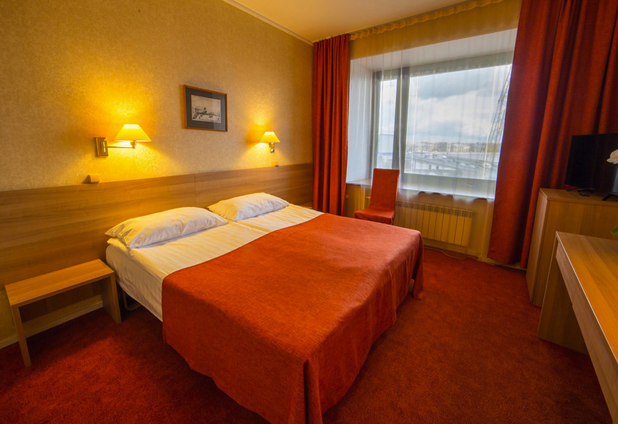 Beispiel eines Doppelzimmers im Beispielhotel Hotel Moskau