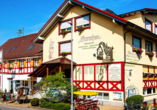 Außenansicht des Hotels Storchen Spa & Wellness in Uhldingen-Mühlhofen