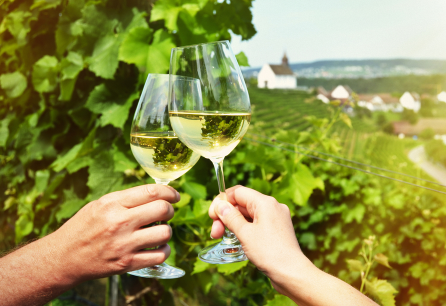 Genießen Sie köstlichen Wein aus dem Weinbaugebiet Mittelrhein.