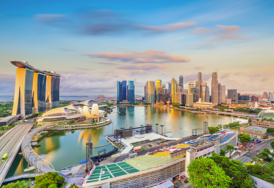 Der Stadtstaat Singapur hält zahlreiche Sehenswürdigkeiten für Sie bereit!