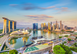 Der Stadtstaat Singapur hält zahlreiche Sehenswürdigkeiten für Sie bereit!
