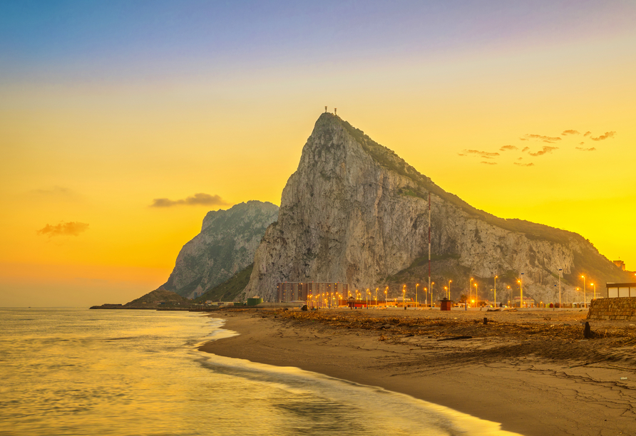 Mein Schiff Herz, Berg von Gibraltar