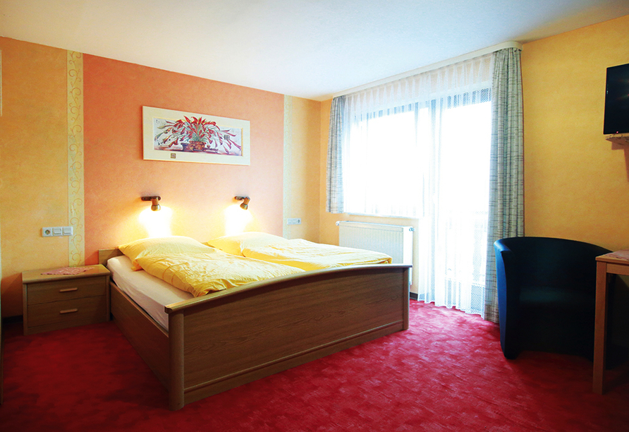 Beispiel eines Doppelzimmers im Hotel Zur Krone 