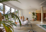 Ein einzigartiger Panoramablick über den Kurort Bad Wildbad erwartet Sie im Wellnessbereich des Wellnesshotels Rothfuss.
