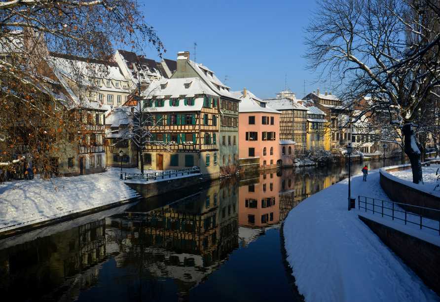 Winterliches Straßburg