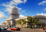 Kombination aus Städteerlebnis und unberührtem Urlaubsparadies, Capitolio Nacional Havanna