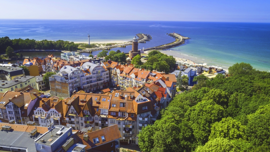 Willkommen in Ihrem Urlaubsort Kolberg an der Polnischen Ostsee.