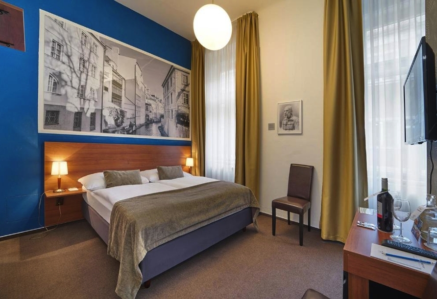 Beispiel eines Doppelzimmers Executive im Metropolitan Old Town Hotel in Prag