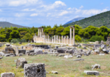 Auch die UNESCO-Weltkulturerbestätte Asklepion von Epidaurus sehen Sie.