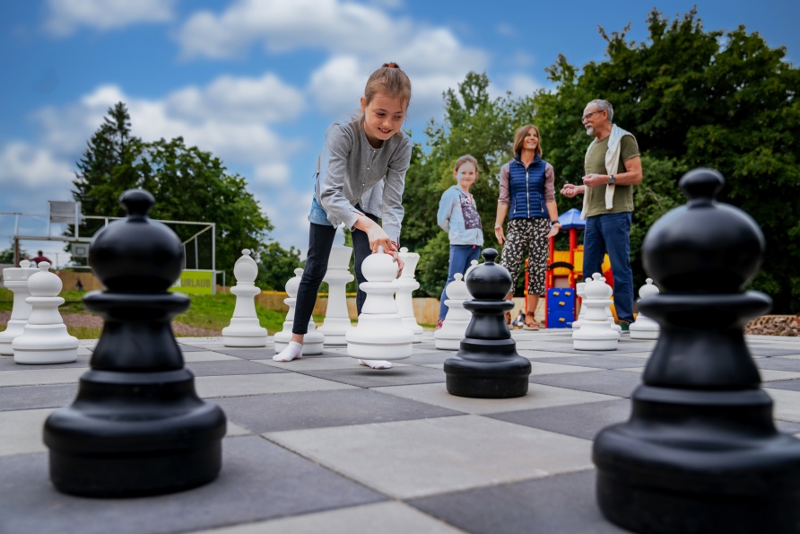 Wie wäre es mit einer Partie Schach?