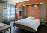 Beispiel eines Doppelzimmers Courtyard im Hotel du Commerce in Basel