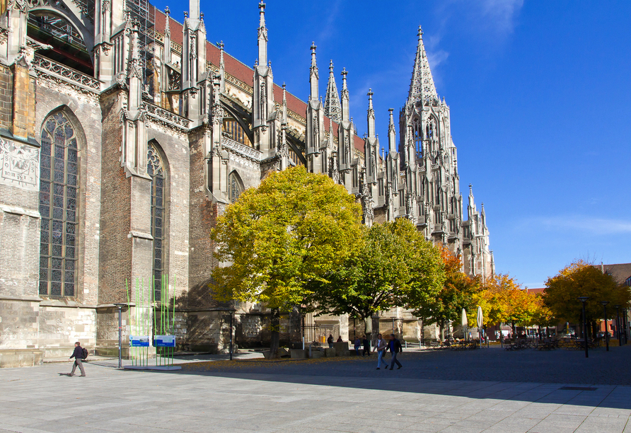 Wussten Sie, dass das Ulmer Münster den höchsten Kirchturm der Welt besitzt?