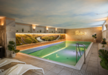 Das Hallenbad im Hotel Pistono in Dieblich.