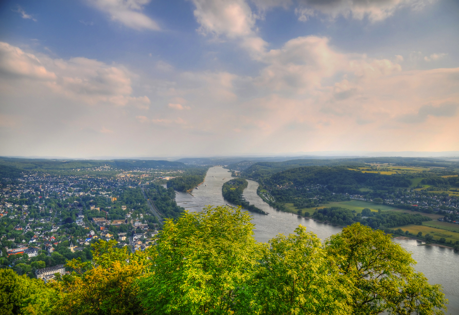 Radrundreise Rheinradweg, Bad Honnef 