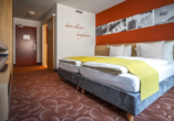 Hotel Ochsen 2 in Davos Platz, Beispiel eines Doppelzimmers