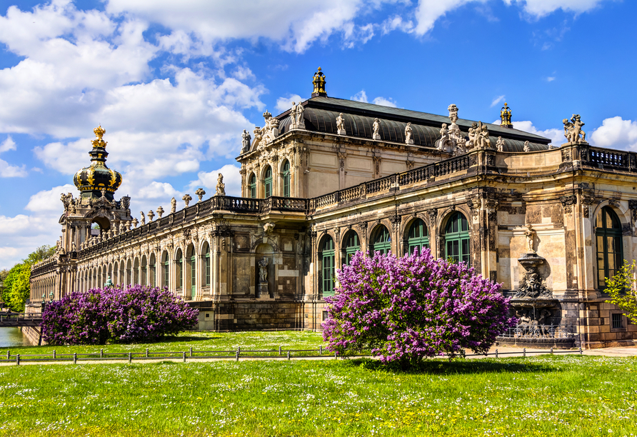 Der Zwinger gehört zu den Top-Sehenswürdigkeiten in Dresden.