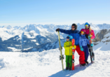 Die Region bietet viele Möglichkeiten für kleine und große Freunde des alpinen Sports.