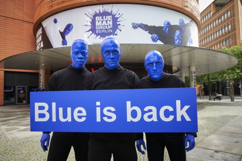 BLUE MAN GROUP, Restart