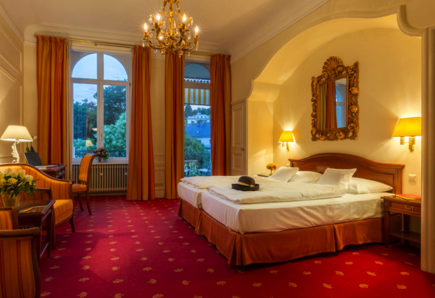 Beispiel eines Doppelzimmers Classic im Atlantic Parkhotel