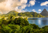 Queen Mary 2, Pitons auf St. Lucia