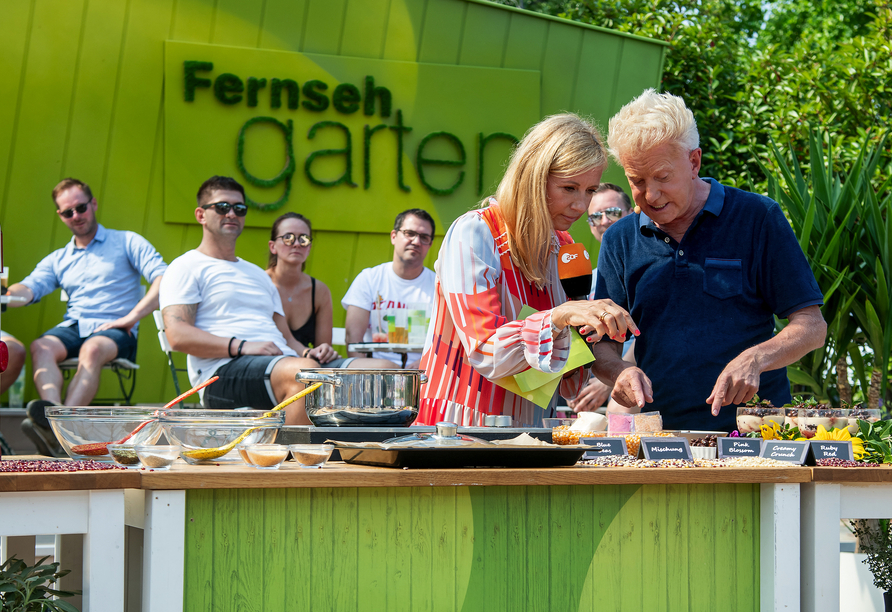 Interessante Gäste beim ZDF Fernsehgarten