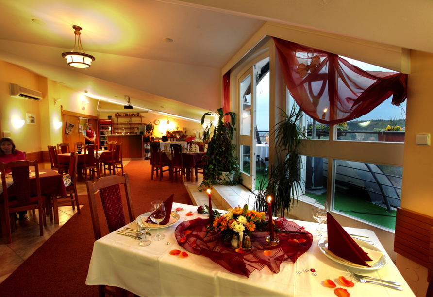 Hotel Kriváň in Marienbad, Restaurant 
