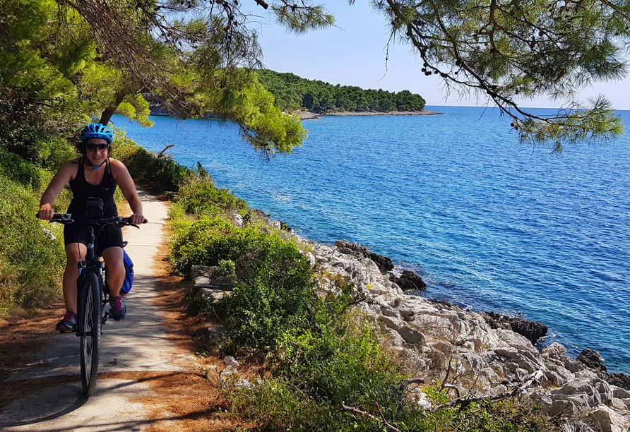 Entdecken Sie die wunderschöne Landschaft Kroatiens auf dem Rad!