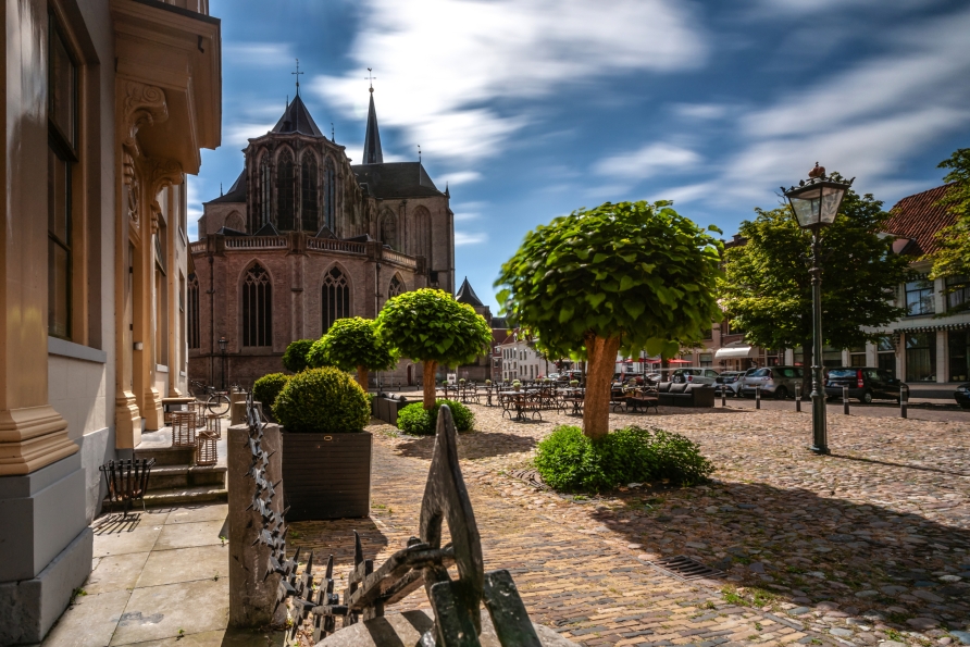 Die historische Altstadt von Kampen