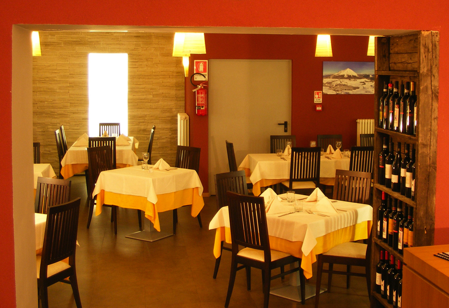 Dolomiti Chalet in Vason, Restaurant 