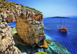 Eine Minikreuzfahrt rund um die Insel Paxos mit ihren Grotten ist für Sie bereits inkludiert.