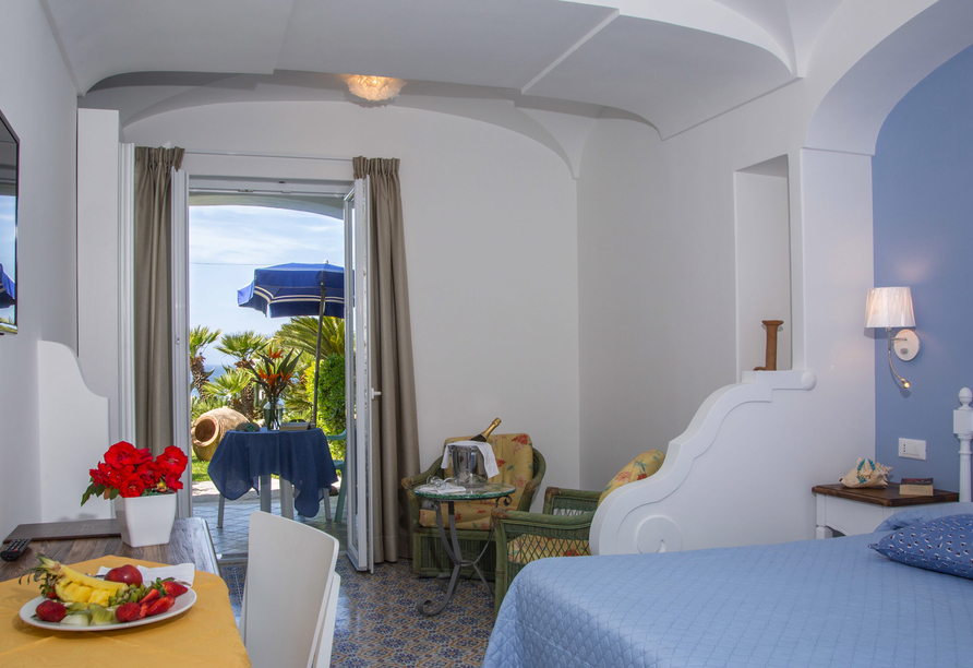 Beispiel eines Doppelzimmers Comfort im Hotel Terme Providence