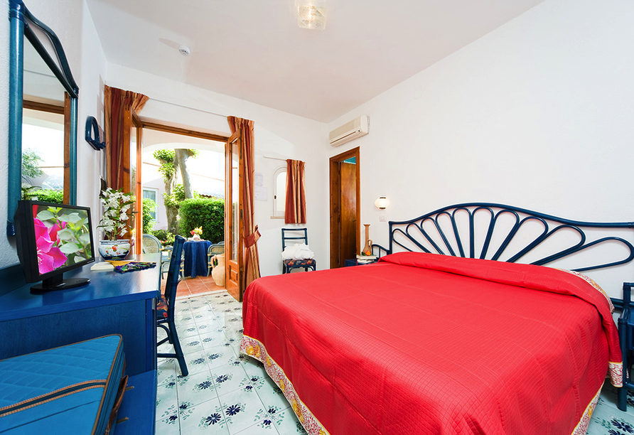 Beispiel eines Doppelzimmers Standard im Hotel Terme Providence
