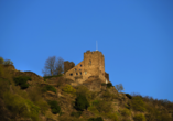 Die Ruine der Burg Liebenstein bei Kamp-Bornhofen ist ein beliebtes Ausflugsziel. 