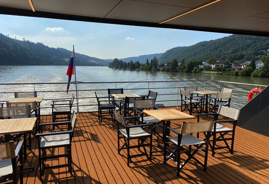 MS Albertina, Sonnendeck