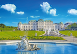 Verpassen Sie nicht das Schloss Belvedere, eine der bekanntesten Sehenswürdigkeiten von Wien.
