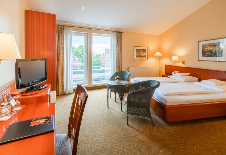 Best Western Hotel Geheimer Rat in Magdeburg, Beispiel eines Doppelzimmers