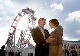 Besuchen Sie den Wiener Prater.